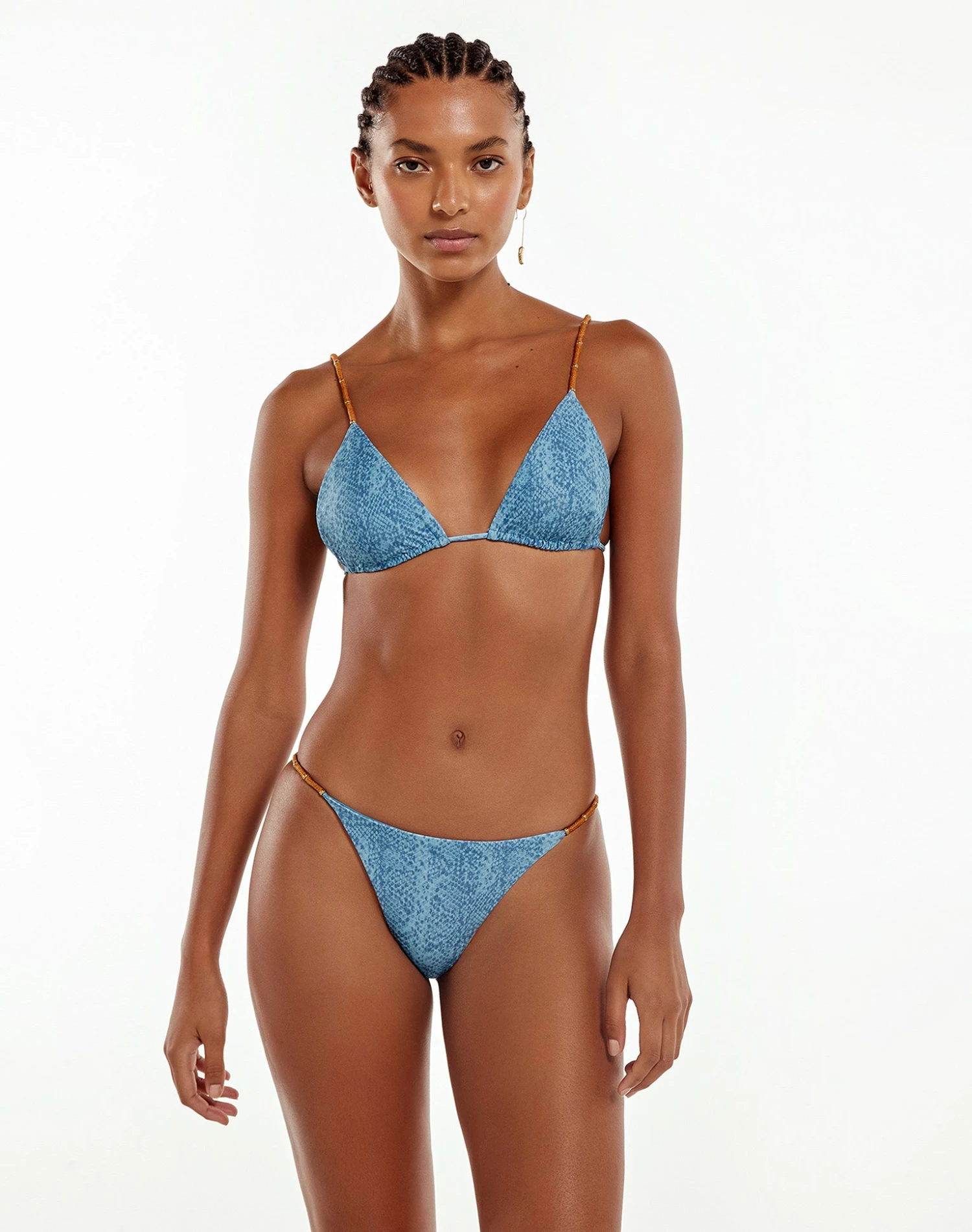 Nic Triangle Top - Pizan Blue 4 Nic Triangle Top - Pizan Blue - Image 2