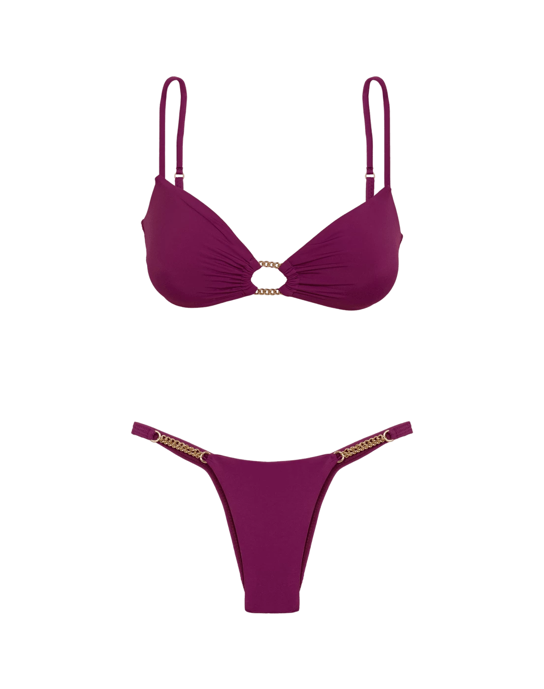 Ingrid Bottom (final Sale) - Plum 6 Ingrid Bottom (final Sale) - Plum - Image 4