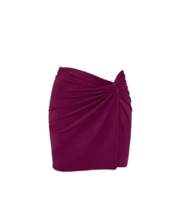 Karen Mini Pareo Skirt (final Sale) - Plum -Swimwear Sales plum karen skirt flatcopy 4fde7a53 2830 4d57 99ed 616b4ebec7b1