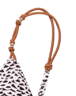 Firenze Kanti Tri Top (final Sale) - Black -Swimwear Sales remy kanti top flat detail 1