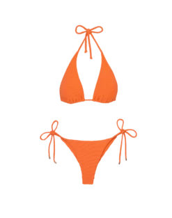 Kayla Celly Tri Top - Tangerine 20 Kayla Celly Tri Top - Tangerine -Swimwear Sales tangarine celly top flat bikini 1