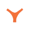 Kayla Giulia Bottom - Tangerine -Swimwear Sales tangarine giulia btm flat 1