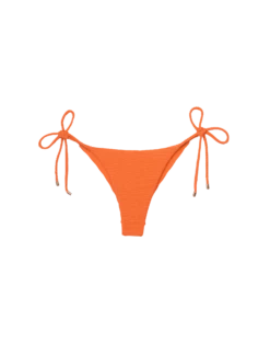 Kayla Tie Side Bottom - Tangerine